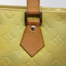 LOUIS VUITTON Monogram Vernis Houston Hand Bag Gris M91053 LV Auth 116663-17