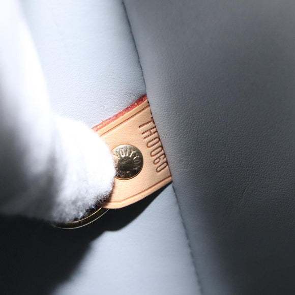 LOUIS VUITTON Monogram Vernis Houston Hand Bag Gris M91053 LV Auth 116663