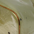 LOUIS VUITTON Monogram Vernis Houston Hand Bag Gris M91053 LV Auth 116665-9