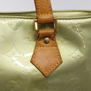 LOUIS VUITTON Monogram Vernis Houston Hand Bag Gris M91053 LV Auth 116665-18