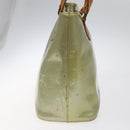 LOUIS VUITTON Monogram Vernis Houston Hand Bag Gris M91053 LV Auth 116665-3