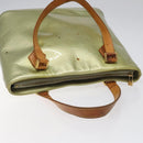 LOUIS VUITTON Monogram Vernis Houston Hand Bag Gris M91053 LV Auth 116665-7