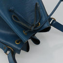 LOUIS VUITTON Epi Petit Noe Shoulder Bag Blue M44105 LV Auth 116679-6