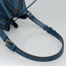 LOUIS VUITTON Epi Petit Noe Shoulder Bag Blue M44105 LV Auth 116679-7
