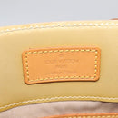 LOUIS VUITTON Monogram Vernis Reade MM Hand Bag Beige M91141 LV Auth 116687-17