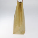 LOUIS VUITTON Monogram Vernis Reade MM Hand Bag Beige M91141 LV Auth 116687-4