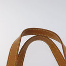 LOUIS VUITTON Monogram Vernis Reade MM Hand Bag Beige M91141 LV Auth 116687-8