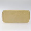 LOUIS VUITTON Monogram Vernis Reade MM Hand Bag Beige M91141 LV Auth 116687-5