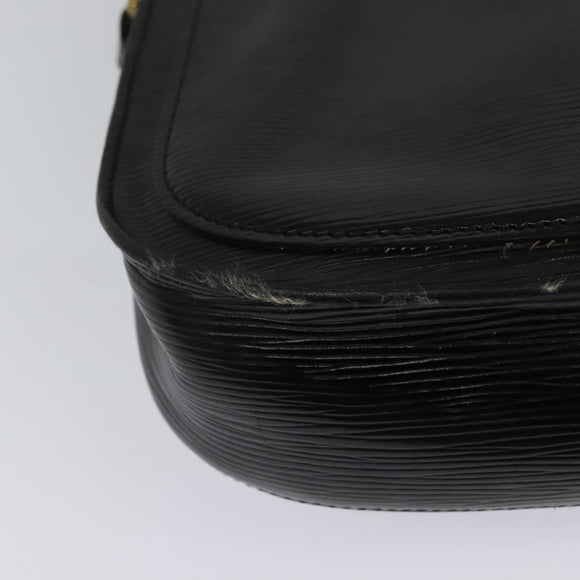 LOUIS VUITTON Epi Saint Cloud GM Shoulder Bag Black Noir M52192 LV Auth 116688