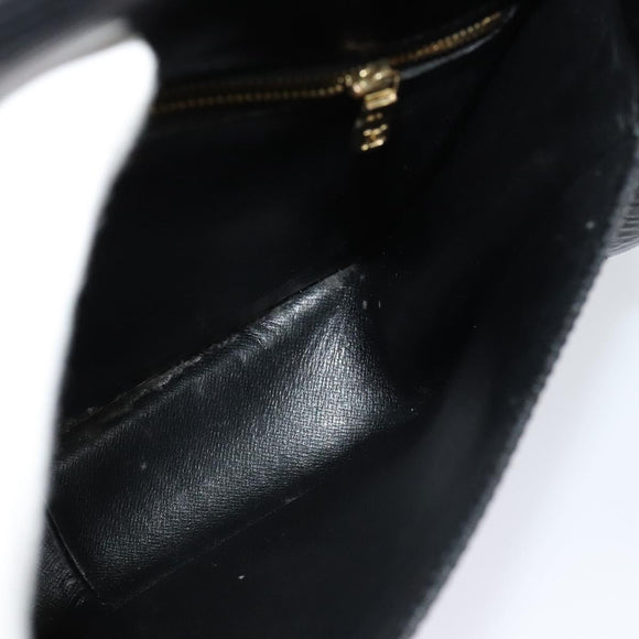 LOUIS VUITTON Epi Saint Cloud GM Shoulder Bag Black Noir M52192 LV Auth 116688