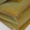 LOUIS VUITTON Monogram Vernis Spring Street Hand Bag Gris M91029 LV Auth 116696-15