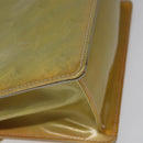 LOUIS VUITTON Monogram Vernis Spring Street Hand Bag Gris M91029 LV Auth 116696-17