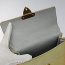 LOUIS VUITTON Monogram Vernis Spring Street Hand Bag Gris M91029 LV Auth 116696-10