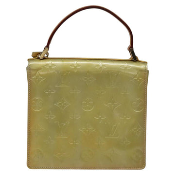 LOUIS VUITTON Monogram Vernis Spring Street Hand Bag Gris M91029 LV Auth 116696 - 0