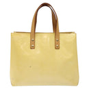 LOUIS VUITTON Monogram Vernis Reade PM Hand Bag Perle M91336 LV Auth 116705-2