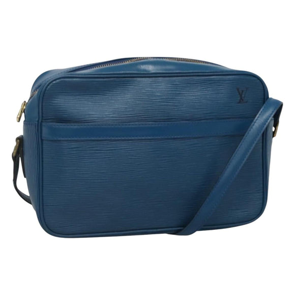 LOUIS VUITTON Epi Trocadero 27 Shoulder Bag Blue M52315 LV Auth 116708