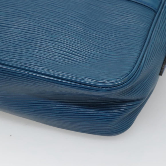 LOUIS VUITTON Epi Trocadero 27 Shoulder Bag Blue M52315 LV Auth 116708