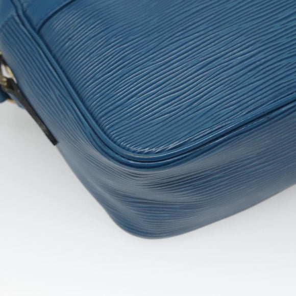 LOUIS VUITTON Epi Trocadero 27 Shoulder Bag Blue M52315 LV Auth 116708