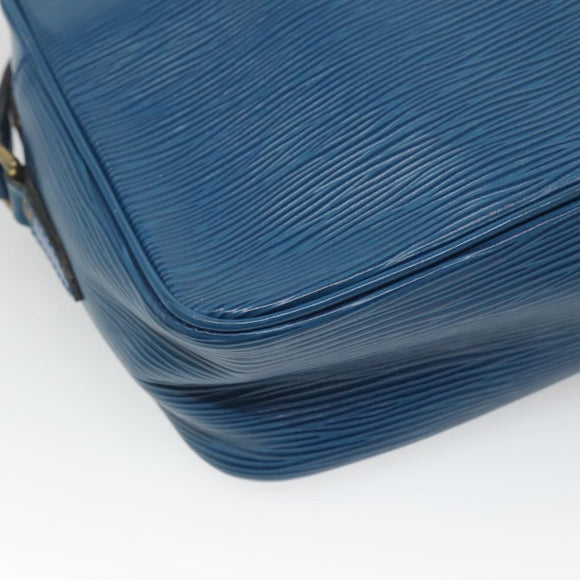 LOUIS VUITTON Epi Trocadero 27 Shoulder Bag Blue M52315 LV Auth 116708