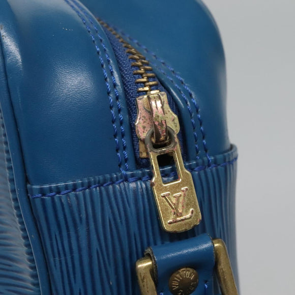 LOUIS VUITTON Epi Trocadero 27 Shoulder Bag Blue M52315 LV Auth 116708