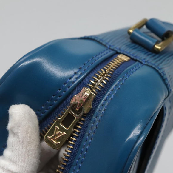 LOUIS VUITTON Epi Trocadero 27 Shoulder Bag Blue M52315 LV Auth 116708