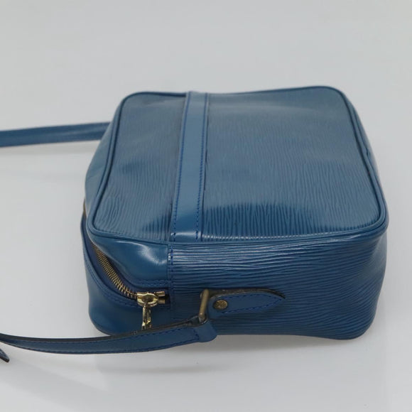 LOUIS VUITTON Epi Trocadero 27 Shoulder Bag Blue M52315 LV Auth 116708