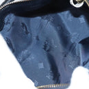 MCM Vicetos Logogram Hand Bag PVC Leather 2way White Auth 116709-11