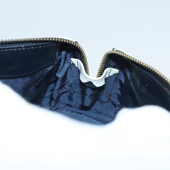 MCM Vicetos Logogram Hand Bag PVC Leather 2way White Auth 116709