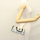 MCM Vicetos Logogram Hand Bag PVC Leather 2way White Auth 116709-22