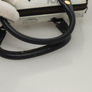 MCM Vicetos Logogram Hand Bag PVC Leather 2way White Auth 116709-7