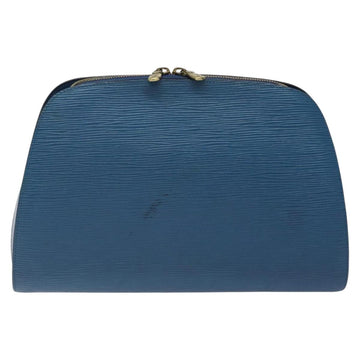 LOUIS VUITTON Epi Dauphine GM Pouch Blue M48435 LV Auth 116714 - 0