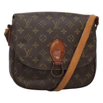 LOUIS VUITTON Monogram Saint Cloud GM Shoulder Bag M51242 LV Auth 116716