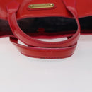 LOUIS VUITTON Monogram Vernis Wilshire PM Hand Bag Rose Pop M93643 Auth 116728-7