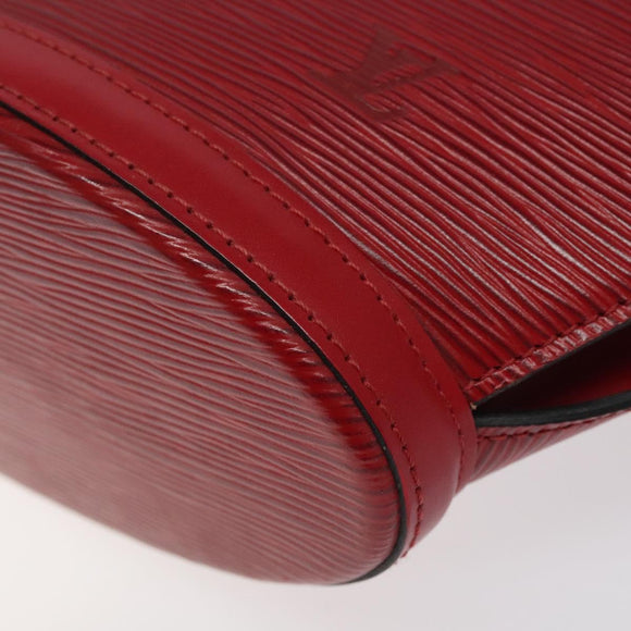 LOUIS VUITTON Epi Saint Jacques Shoulder Bag Red M52277 LV Auth 116737