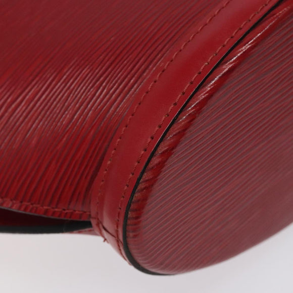 LOUIS VUITTON Epi Saint Jacques Shoulder Bag Red M52277 LV Auth 116737