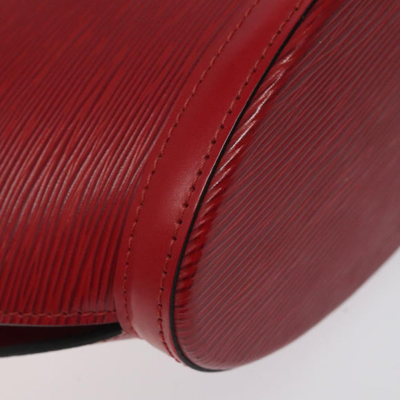 LOUIS VUITTON Epi Saint Jacques Shoulder Bag Red M52277 LV Auth 116737