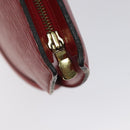 LOUIS VUITTON Epi Saint Jacques Shoulder Bag Red M52277 LV Auth 116737-10