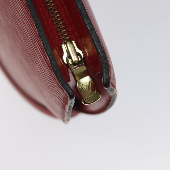 LOUIS VUITTON Epi Saint Jacques Shoulder Bag Red M52277 LV Auth 116737