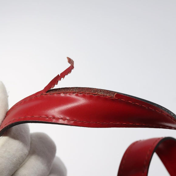 LOUIS VUITTON Epi Saint Jacques Shoulder Bag Red M52277 LV Auth 116737