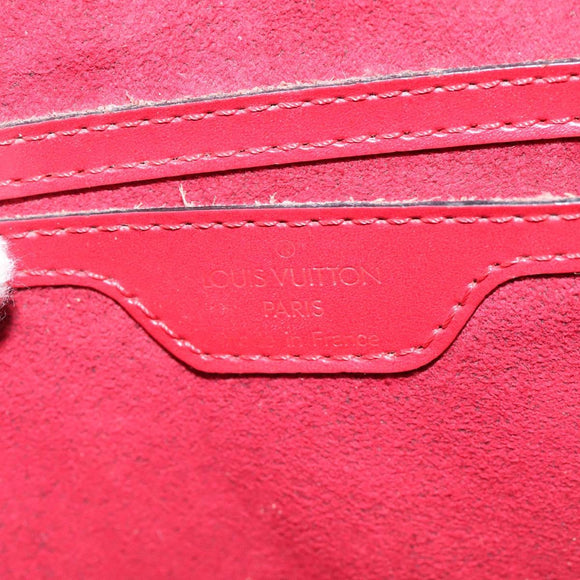 LOUIS VUITTON Epi Saint Jacques Shoulder Bag Red M52277 LV Auth 116737