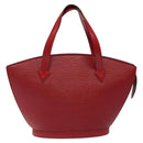 LOUIS VUITTON Epi Saint Jacques Shoulder Bag Red M52277 LV Auth 116737-13
