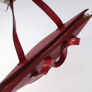 LOUIS VUITTON Epi Saint Jacques Shoulder Bag Red M52277 LV Auth 116737-6