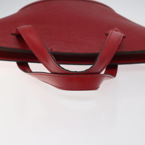 LOUIS VUITTON Epi Saint Jacques Shoulder Bag Red M52277 LV Auth 116737