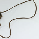 GUCCI GG Supreme Web Sherry Line Bag PVC Beige Gold 89 02 066 Auth 116754-7