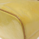 LOUIS VUITTON Monogram Vernis Houston Hand Bag Gris M91053 LV Auth 116767-9