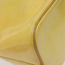 LOUIS VUITTON Monogram Vernis Houston Hand Bag Gris M91053 LV Auth 116767-16