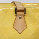LOUIS VUITTON Monogram Vernis Houston Hand Bag Gris M91053 LV Auth 116767-10