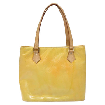 LOUIS VUITTON Monogram Vernis Houston Hand Bag Gris M91053 LV Auth 116767 - 0