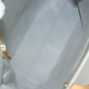 LOUIS VUITTON Monogram Vernis Reade MM Hand Bag Gris M91142 LV Auth 116768-10