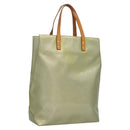 LOUIS VUITTON Monogram Vernis Reade MM Hand Bag Gris M91142 LV Auth 116768-1